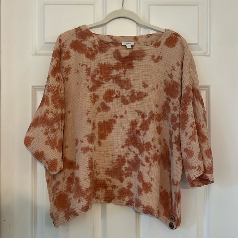 J Jill boxy gauze top size medium